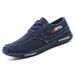 Men's Casual Canvas Shoes - Breathable Slip-Resistant Comfort Sneakers With Lace-Up Design For Spring/Autumn_voghion.com