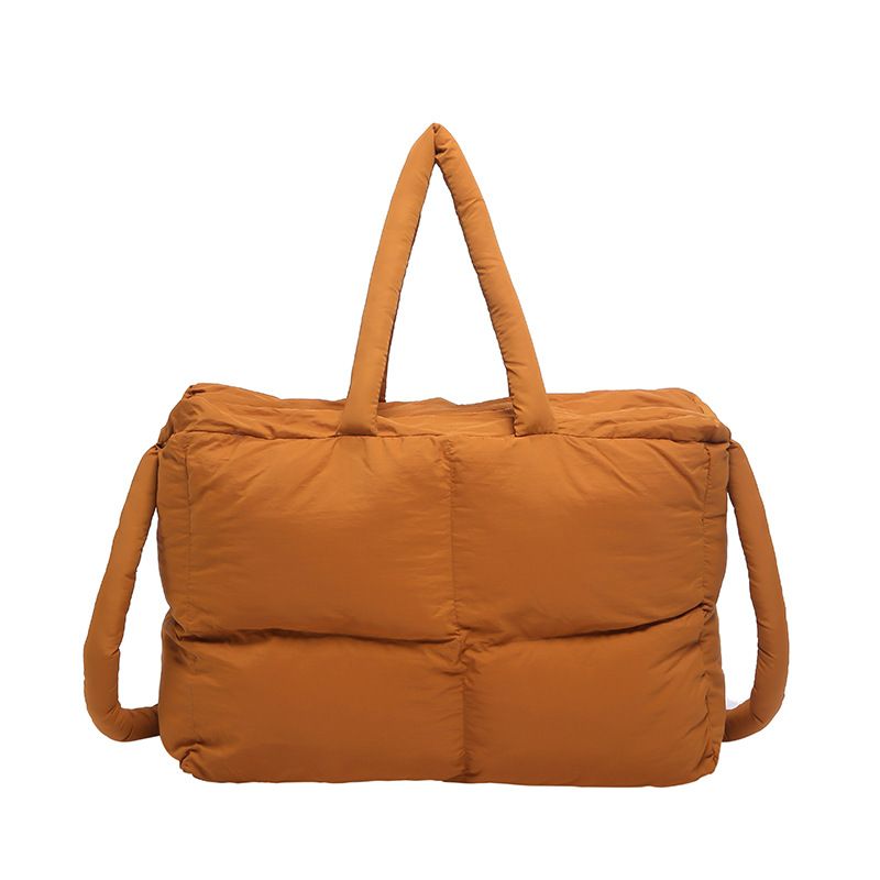 Cotton Bag Down Bag Female Large Capacity Leisure Tote Bag Ladies Commuter Shoulder Bag_voghion.com