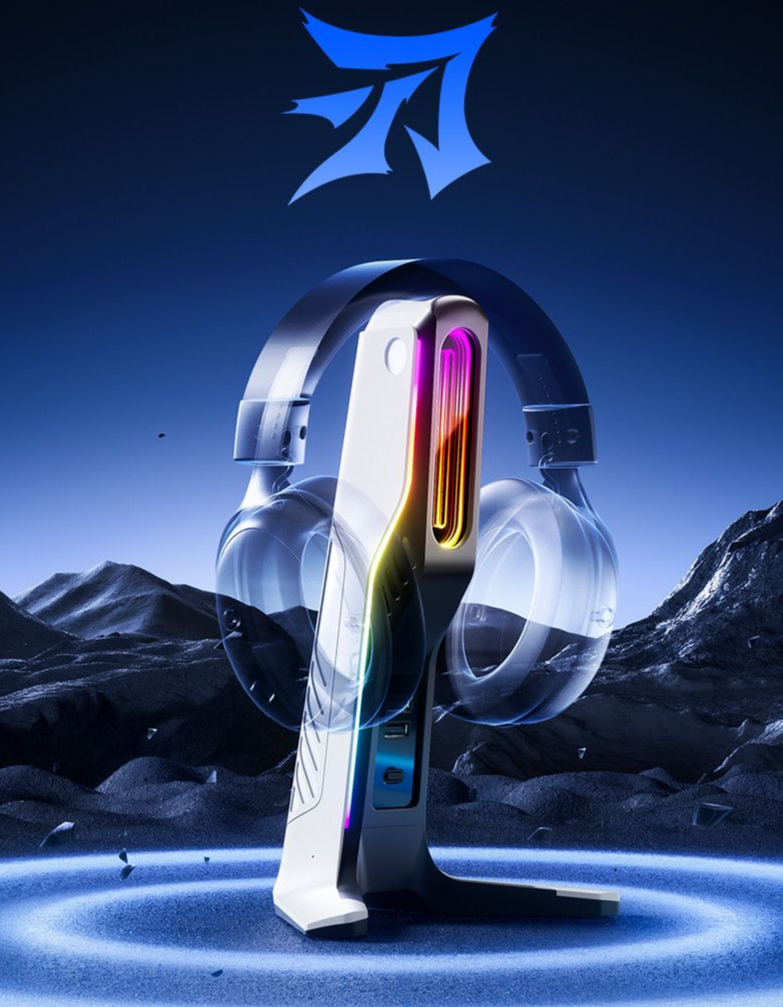 Maicongren Headphone Head-mounted Computer Creative E-sports Gaming Headset Display Stand Bracket Holder_voghion.com