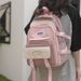 Sacs pour femmes Nouveau sac d'école simple de style printemps sac à dos littéraire à la mode pour fille sac à dos multifonctionnel de grande capacité_voghion.com