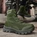 Outdoor High-Top-Stiefel Herren Casual Combat Boots Herren Weiche, verschleißfeste, rutschfeste Schnürschuhe, flache, bequeme Wanderschuhe Herren_voghion.com