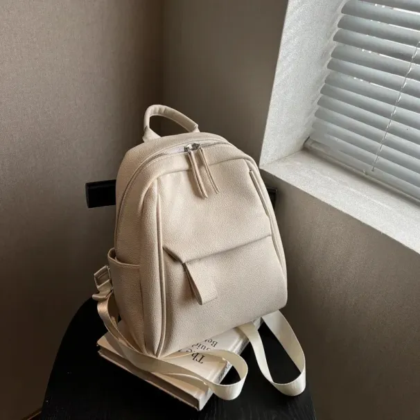 er Niedlicher, modischer Mini-Rucksack aus weichem Leder für Damen, multifunktional, kleine Schultertasche, Mädchenhandtasche 250210_voghion.com