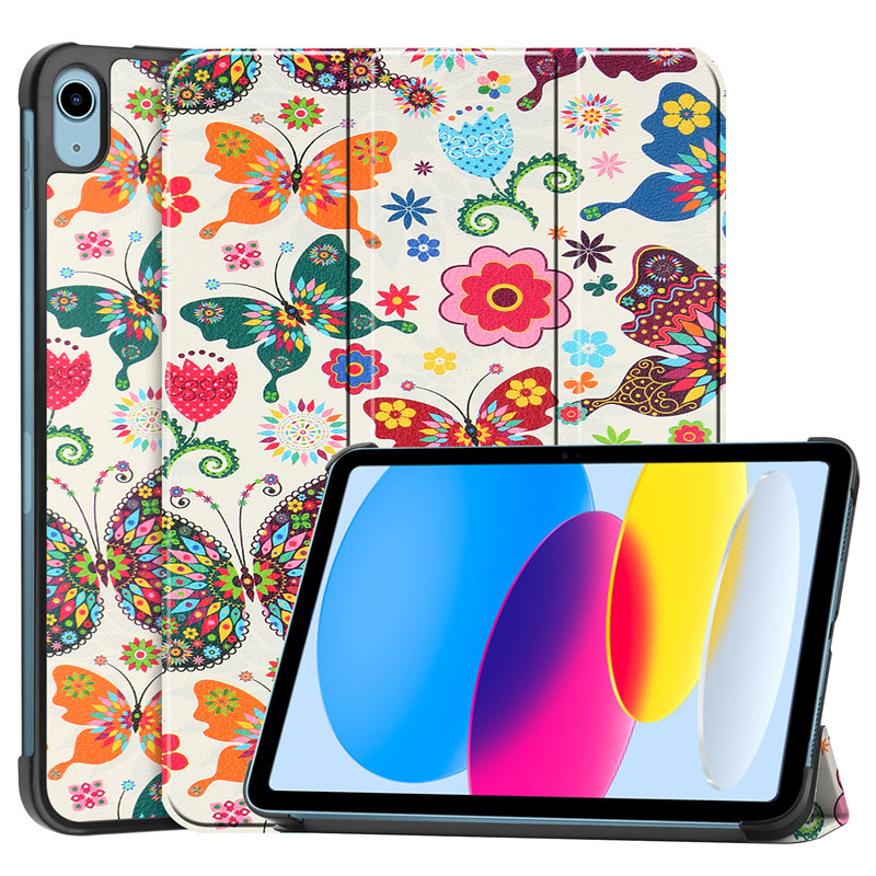 For IPad 2022 Case 10.9 Inch 10th Generation Funda Smart Magnetic Shockproof Tablet Shell For IPad 10th Gen Cover Etui + Stylus_voghion.com