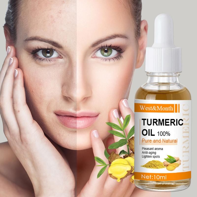 10ml Turmeric Essential Oil Moisturizing Moisturizing Tightening Brightening and Reducing Fine Lines Natural Pure Turmeric Oil_voghion.com