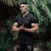 Muscle Male Brother Sport Poloshirt Poloshirts Herren Sommer Kurzarm Revers Fitness T-Shirt_voghion.com