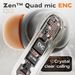 Private Mould Z40Pro Dual Mark ENC Brusreducering Låg latens Binaural True Wireless TWS In-ear Bluetooth Ear_voghion.com