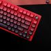 Klawiatura PBT Five Sided Heat Sublimation Custom Red And Black Gradient Factory Straight XOA/Cherry Wysoce kompatybilna mechaniczna klawiatura_voghion.com