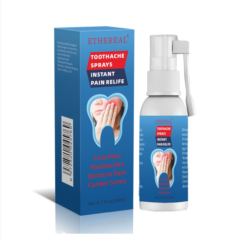 Spray Swollen ETHEREAL Gums Toothache, Toothache Water For Instant Relief From Cavities And Tooth Inflammation_voghion.com