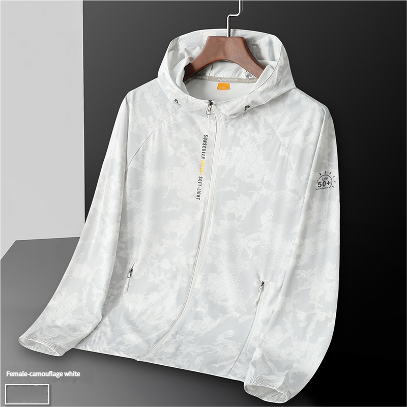 Sun Protection Clothing For Men And Women, Camouflage Sports Skin Windbreaker, Lightweight Breathable Fishing Jacket_voghion.com