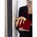 Women's Large Capacity Bucket Women 2025 New Crossbody Handbag Red Bride Wedding Bag_voghion.com