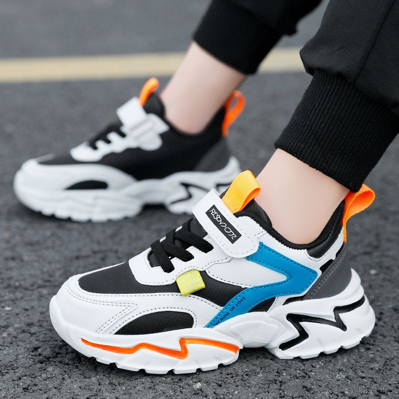 Kids Shoes Children's sports shoes comfortable and lightweight student shoes boys spring and autumn mesh breathable children's youth running shoes_voghion.com
