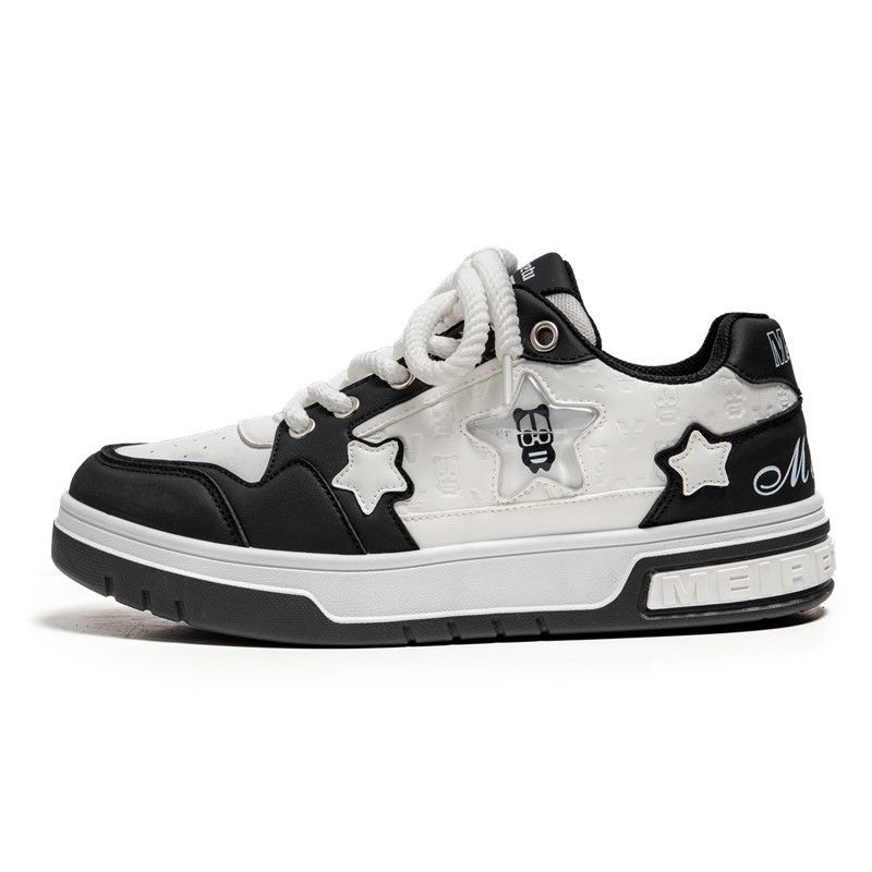 Lente Nieuwe Trend Casual Mode National Tide Veterschoenen Dikke Zool Koppel Casual Board Schoenen_voghion.com
