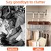 Hanger 360 Save With 16 Wooden For Belt Belt Sturdy Belt Organizer Belt Rack Closet Space Storage For Holder Tie Rotating Hooks_voghion.com