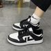 Black And White Panda Net Red Sneakers Casual Couple Shoes Low Top Breathable sports men's shoes Student women's shoes one drop_voghion.com