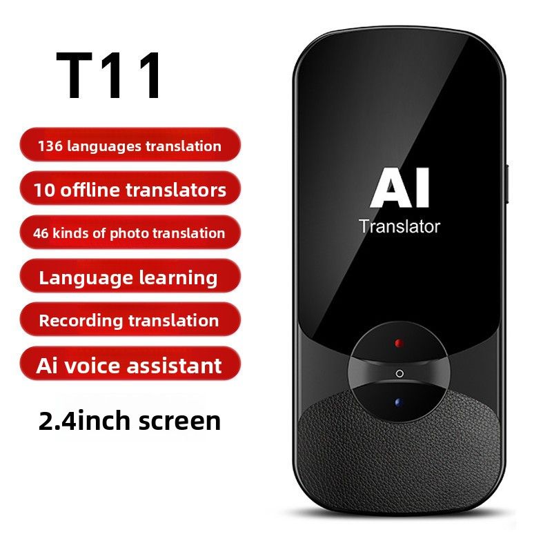 2025 Smart Simultaneous Translator Translation Device For Traveling Abroad English Japanese Russian Offline_voghion.com