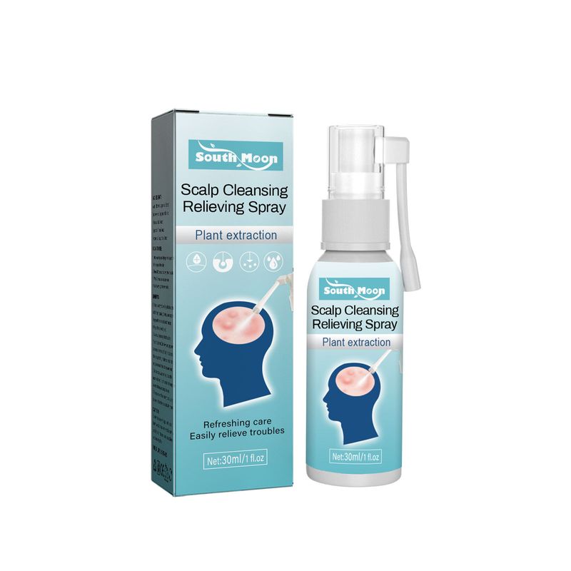 South Moon – Spray de soin du cuir chevelu, hydratant, nettoyant, réparation des cheveux épais, mousse de la peau_voghion.com