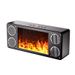 Portable Speakers New Creative Simulation Flame Fireplace Audio Small Home Colorful Lighting Panoramic Surround Bluetooth Speaker_voghion.com
