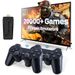 Console de videogame retrô 4K 20000 jogos Emuelec 9 emulador TV Stick Gaming Hine com controle de gamepad sem fio duplo_voghion.com