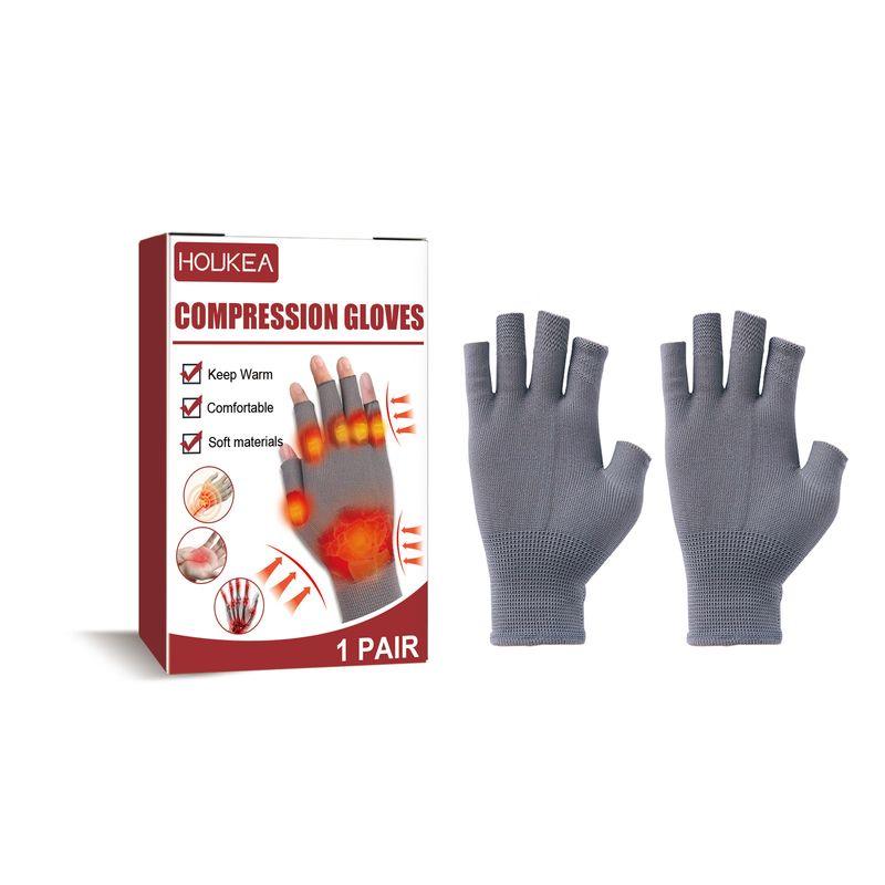 press Houkea Relieve Hand, Wrist, Thumb Stiffness, Joint Pain, Swelling, And Wrist Protection Gloves Hand, , Stiffness, Pain, Swelling,_voghion.com