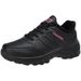 Huaqiang Warrior Black Leather Waterproof Leisure Women's Shoes_voghion.com
