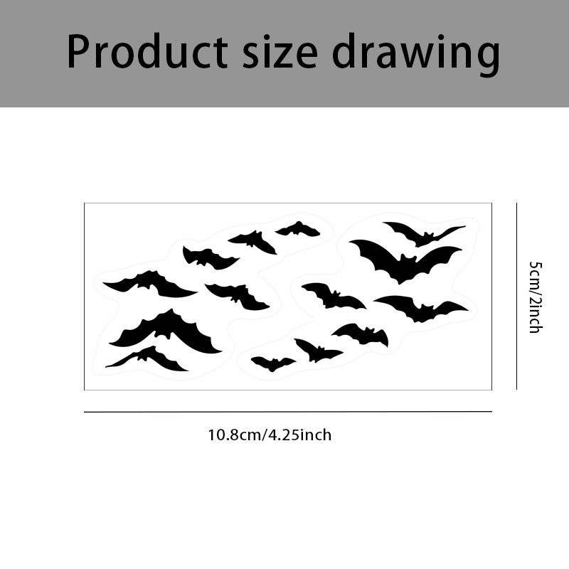 speciální dodávka samolepky na auto samolepky na zpětná zrcátka samolepky na sklo samolepky na zrcátka halloween samolepky na zpětné zrcátko netopýr_voghion.com
