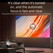Proiettore Xiaomi Universal Ultra-Clear Daytime Projection, portatile, specifico per parete, per TV Smart WiFi Home Theater_voghion.com