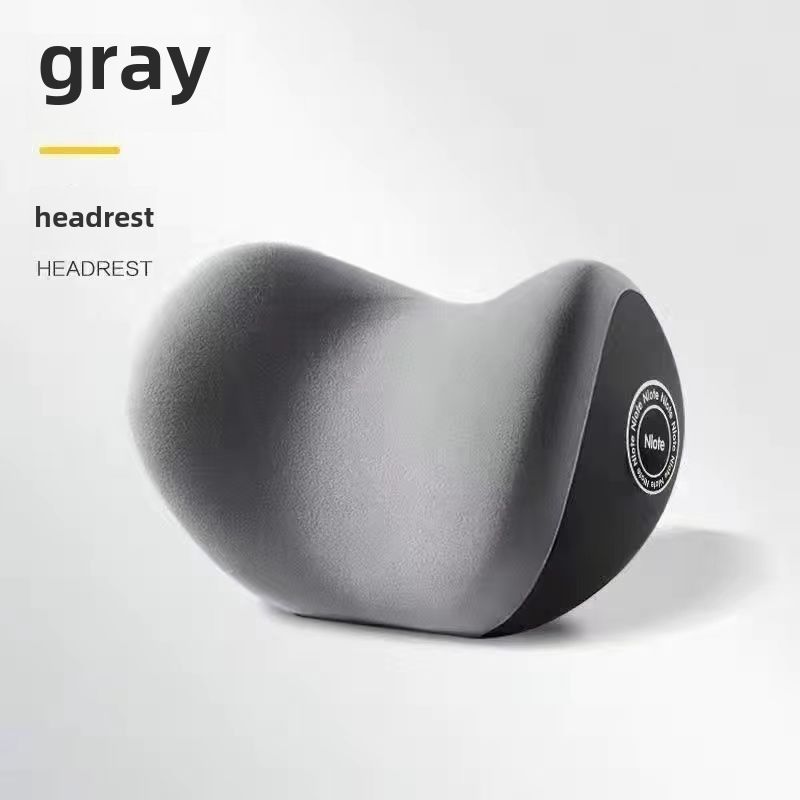 Logo Customized High-end Car Small Headrest Lumbar Support Memory Foam Cushion Lumbar Cushion Backrest Lumbar Pillow Car Neck Support_voghion.com