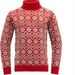 Retro Fair Isle Rollkragenpullover für Herren – Übergroßer Strickpullover mit geometrischen Mustern_voghion.com