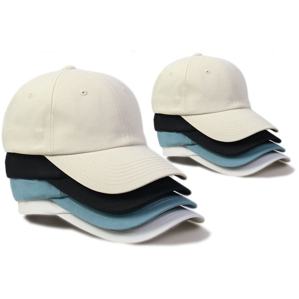 Cappello da baseball con parte superiore morbida, protezione solare per esterni, pesca, escursionismo, sport, cotone, unisex, stile coreano, cappello a becco d'anatra_voghion.com