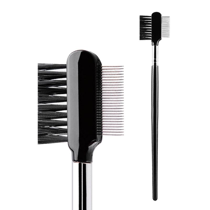 Multi-function Double-sided Dog Eye Comb Brush Eyelash Brush Tear Stain Remover_voghion.com