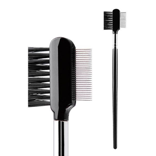Multi-function Double-sided Dog Eye Comb Brush Eyelash Brush Tear Stain Remover_voghion.com