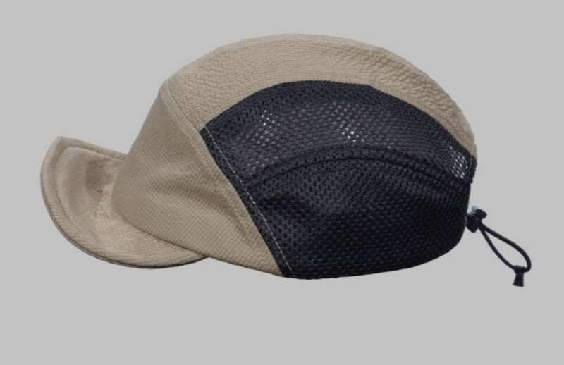 Sommer Ne Shor Kordelzug Upurned Schnelltrocknende Laufsport-Arbeitskleidung, Funktionelle Softshell-Kappe mit Krempe, Baseball_voghion.com