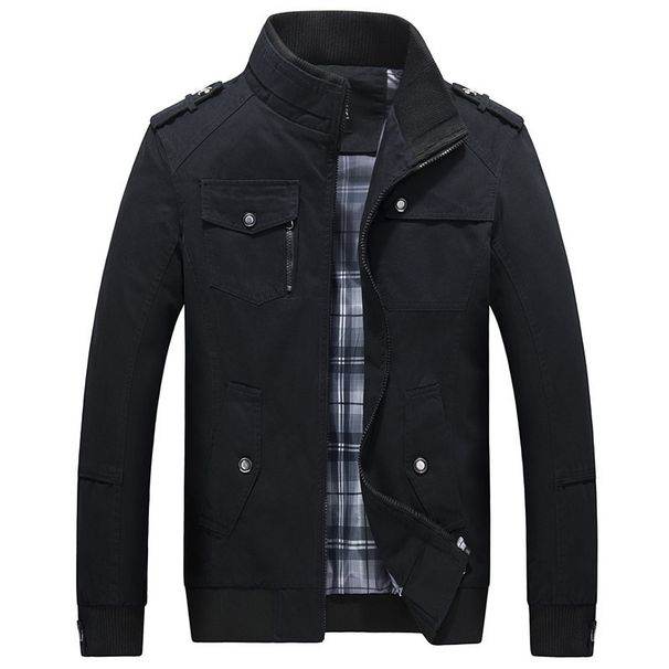 Men's Clothing Jacket Loose Collar Men's Top Youth Men's Jacket_voghion.com