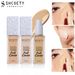 Face Foundation SHCOETY Moisturizing Concealer Oil Control Liquid Foundation Is Easy To Color Without Fading, Long Lasting Nude Makeup, Clear BB Cream_voghion.com