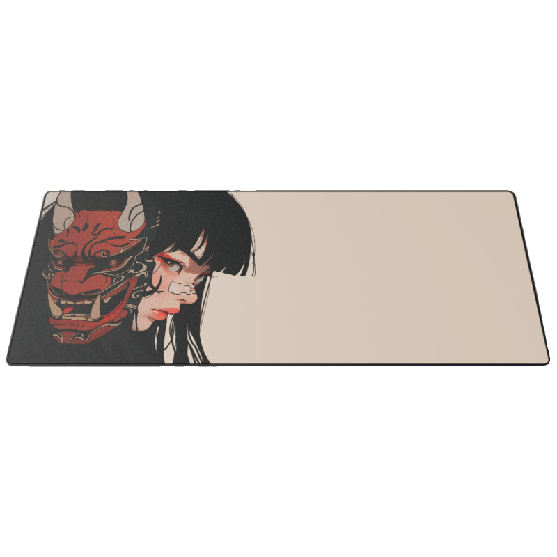 [New] FBB Illustration Table Large Mouse Pad Normcore E-Sports Games Office Computer Boys Black Mat_voghion.com