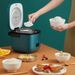 Klenge Rice Cooker 1-2 Persoun Mat Dampkuerf 1.2L Mini Elektresch Rice Cooker 220v Kleng Multicooker Kichenapparater_voghion.com