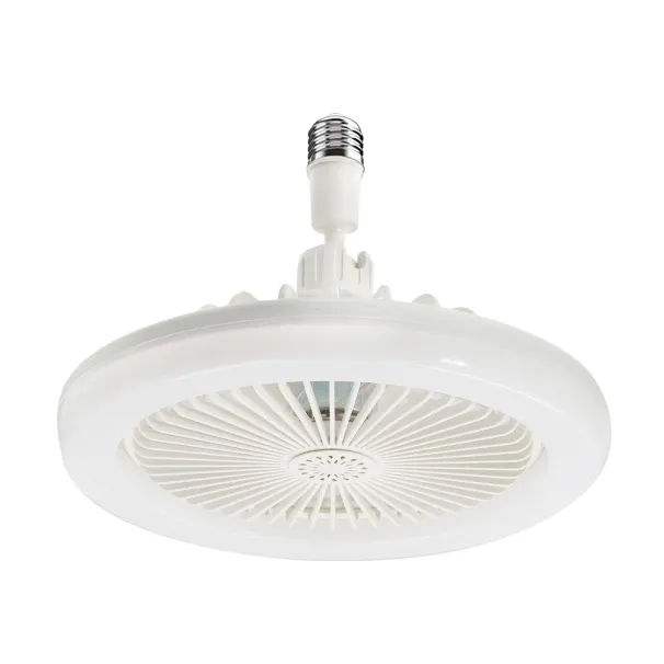 Design moderno E27 Lampada da ventilatore intelligente a sospensione multifunzione per interni semplice e pratica_voghion.com