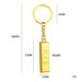 Kreative Bar Kleines Geschenk Reines Gold Ziegel Schlüsselanhänger Anhänger Anpassbare_voghion.com