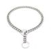 Guinzaglio per cani in acciaio inossidabile P Smooth Twist Collar Chain Retractable Pet Supplies_voghion.com