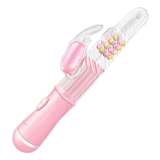Frequenza 2024 Donne 12 vibratore sexy materiale di ricarica USB elastico contiene perline carne sollevata continua graffio_voghion.com
