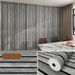 Thickened Self-Adhesive Grid Stickers Waterproof Moisture-Proof Wood Grain Living Room TV Background Wall_voghion.com