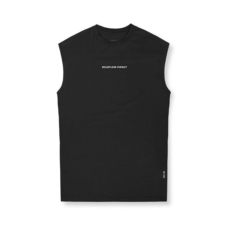 Man's clothing Men's tank top loose crew-neck sports vest men's quick drying breathable base top_voghion.com