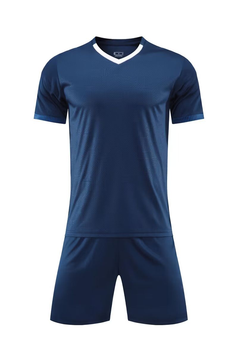 Men's Clothing  competition training unit cross-border short-sleeved football uniform suit men's football clothes adult sportswear_voghion.com