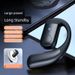 2025 Neue Ankunft Open Bluetooth Headset Wireless Hook Gasleitung Ultra-Lange Lebensdauer Batterie Einzelohr Business Android_voghion.com