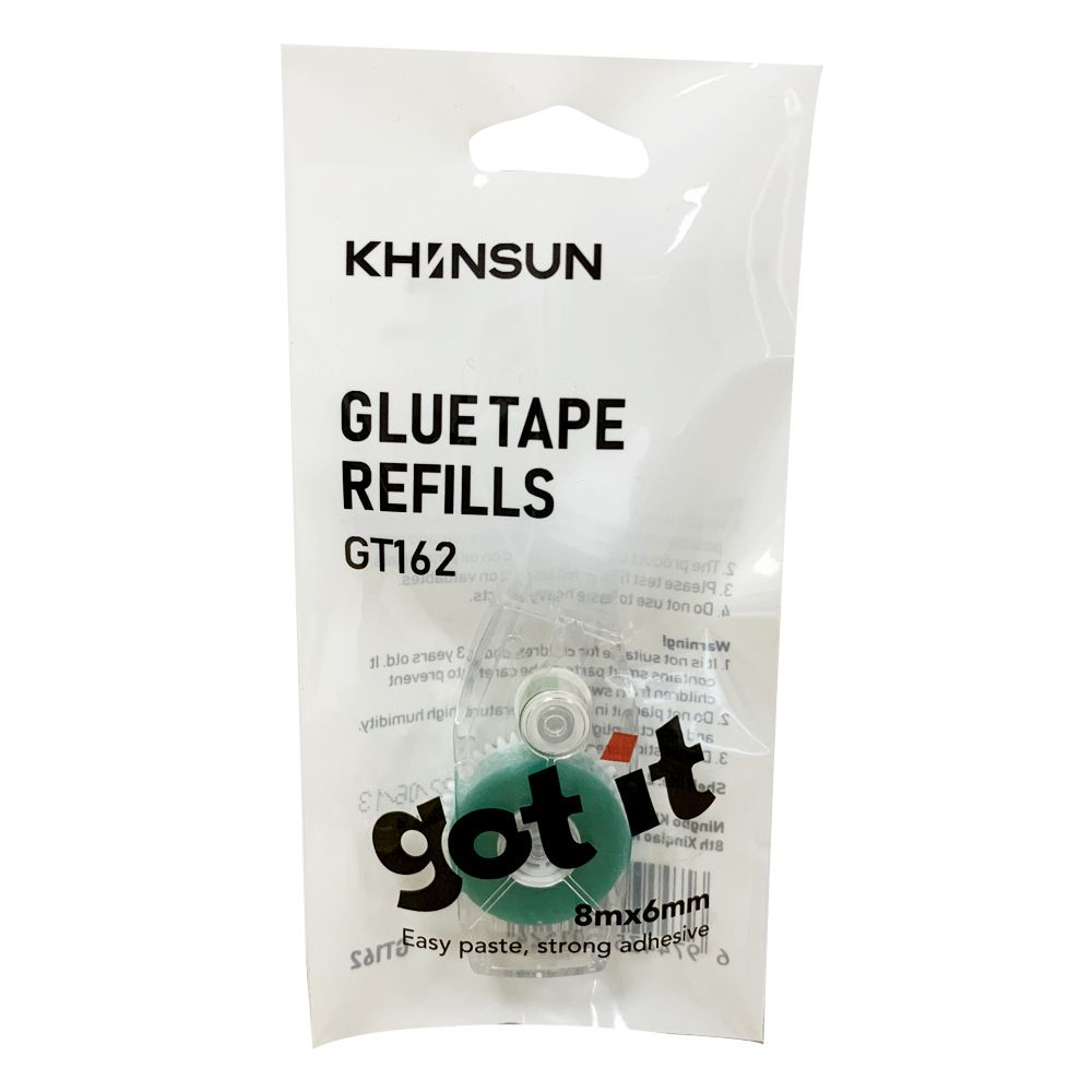 Double-sided adhesive dots can be replaced with core double-sided adhesive 6mm * 8 m large capacity invisible transparent adhesive hand account tape_voghion.com