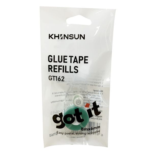 Double-sided adhesive dots can be replaced with core double-sided adhesive 6mm * 8 m large capacity invisible transparent adhesive hand account tape_voghion.com