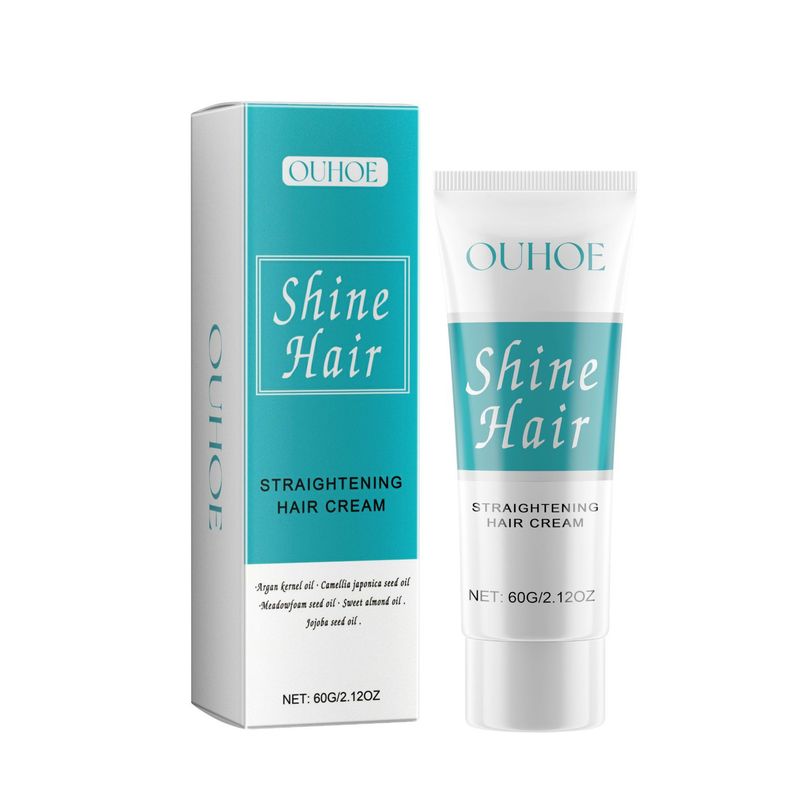 Glättungsmaske mit Keratin-Reparatur, Reparatur von trockenem, gespaltenem Haar, Glättungsmaske für krauses und geschmeidiges Haar_voghion.com