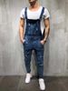 Herrenbekleidung Denim zerrissene Herrenhose Grenzüberschreitender Bestand Europäische Version Neue Latzhose für Herren Direktverkauf ab Werk_voghion.com
