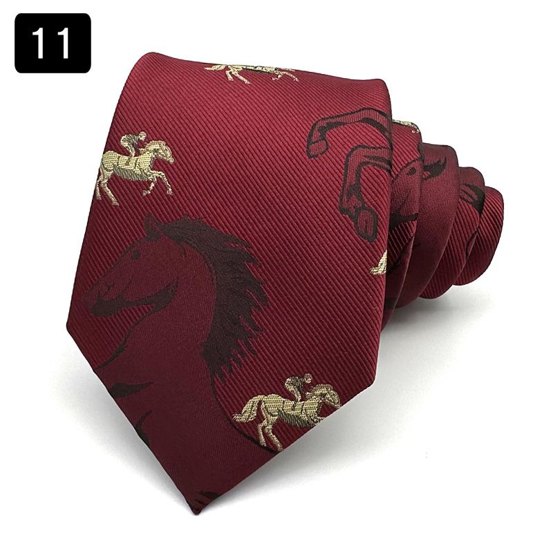 New Trendy Men's Dress Business Leisure Fashion Pattern Checkered Tie Line Handmade 8CM Wide_voghion.com