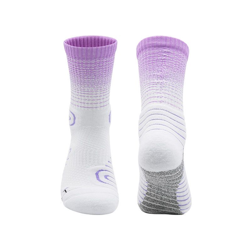 Adult professional basketball socks Men's mid-tube socks Children's long-tube sports socks women's sweat absorption towel bottom socks_voghion.com